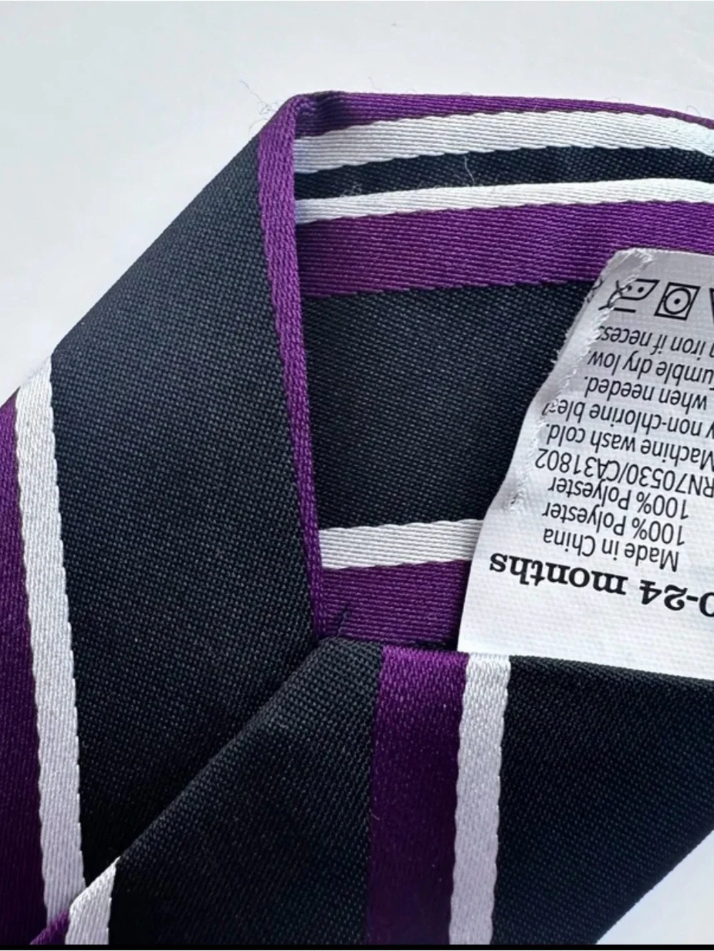 Gymboree Purple Striped Tie - 0-24 Months